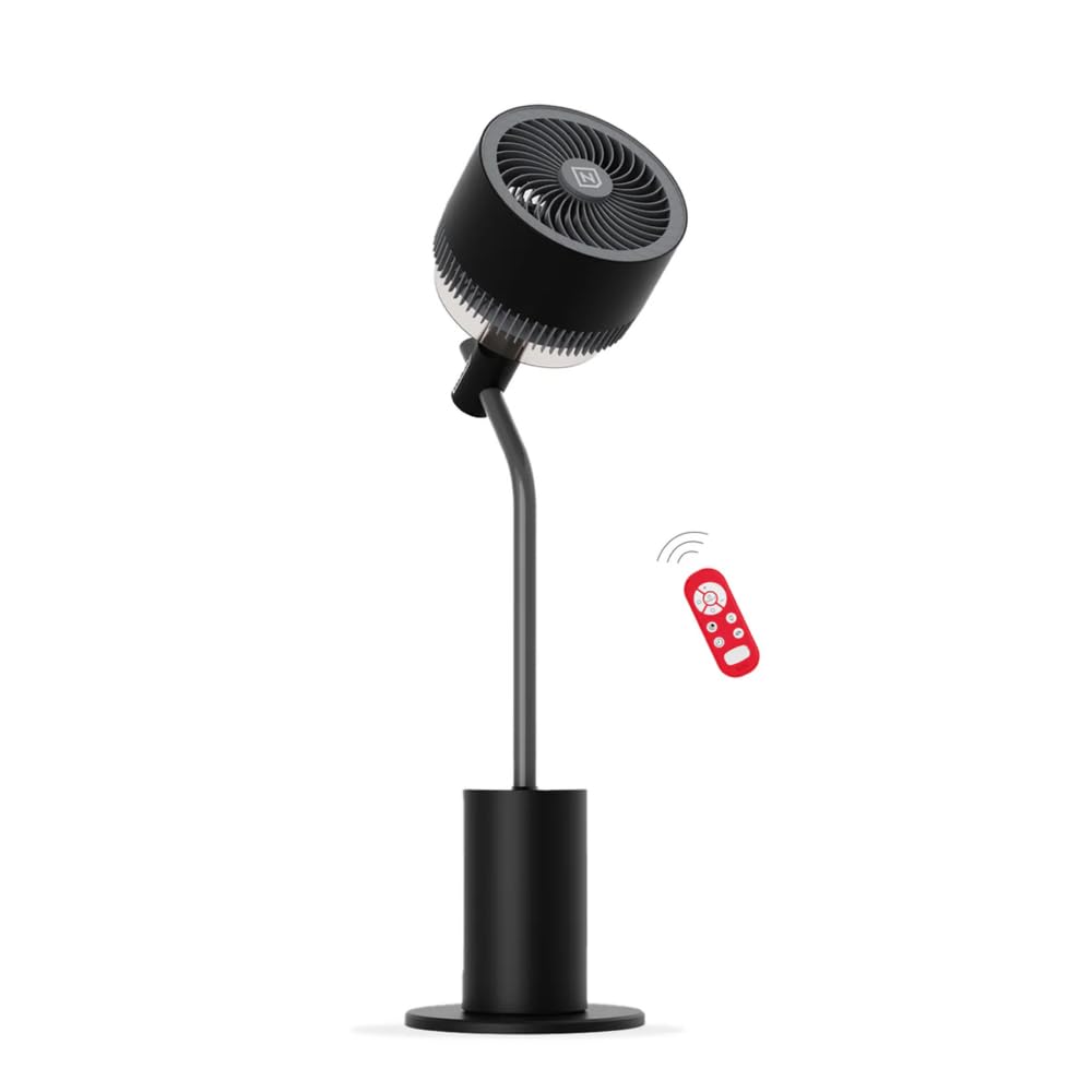 NUUK HALO v2 3D Air Circulation Tower Fan with Mood Lamp