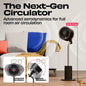 NUUK HALO v2 3D Air Circulation Tower Fan with Mood Lamp