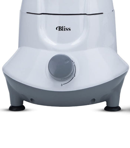 SWISS MILITARY BLISS Mixer Grinder with 3 Stainless Steel jars, 500 Watts, 3-Level Speed Control