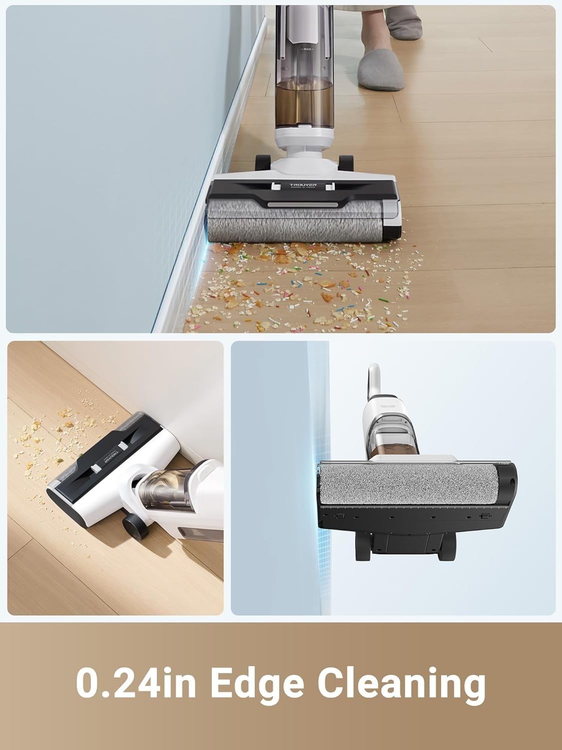 DREAME K10 Pro Wet Dry Vacuum Cleaner, Light Weight Cordless Vacuum Cleaner