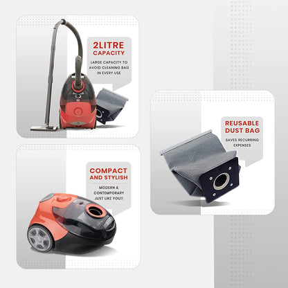 Sure from Forbes 1150 Watts Fast Clean Vacuum Cleaner