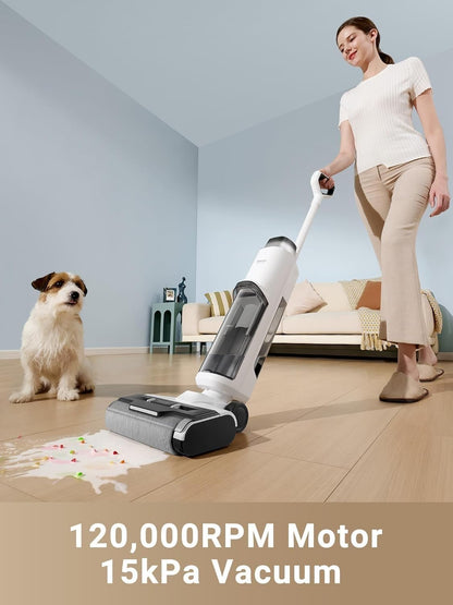 DREAME K10 Pro Wet Dry Vacuum Cleaner, Light Weight Cordless Vacuum Cleaner