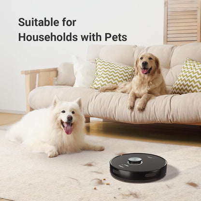Eureka Forbes LVAC Voice Nuo Robotic Automatic Vacuum Cleaner | Dry Vacuuming & Wet Mopping
