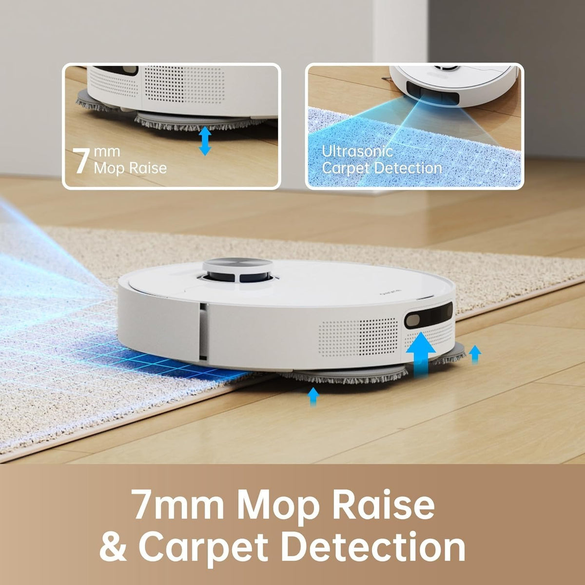 DREAME L10 Prime Robot Vacuum and Mop, Self-Cleaning Dual Mop Pads with Auto Drying