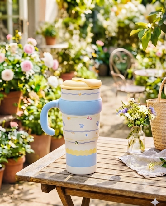 ReValueX Signature Edition | 1100 ML Insulated Designer Tumbler with Ergonomic Handle