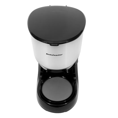 Kelvinator 1250ml 750W Coffee Maker, makes up to 12 cups, Anti-Drip Function